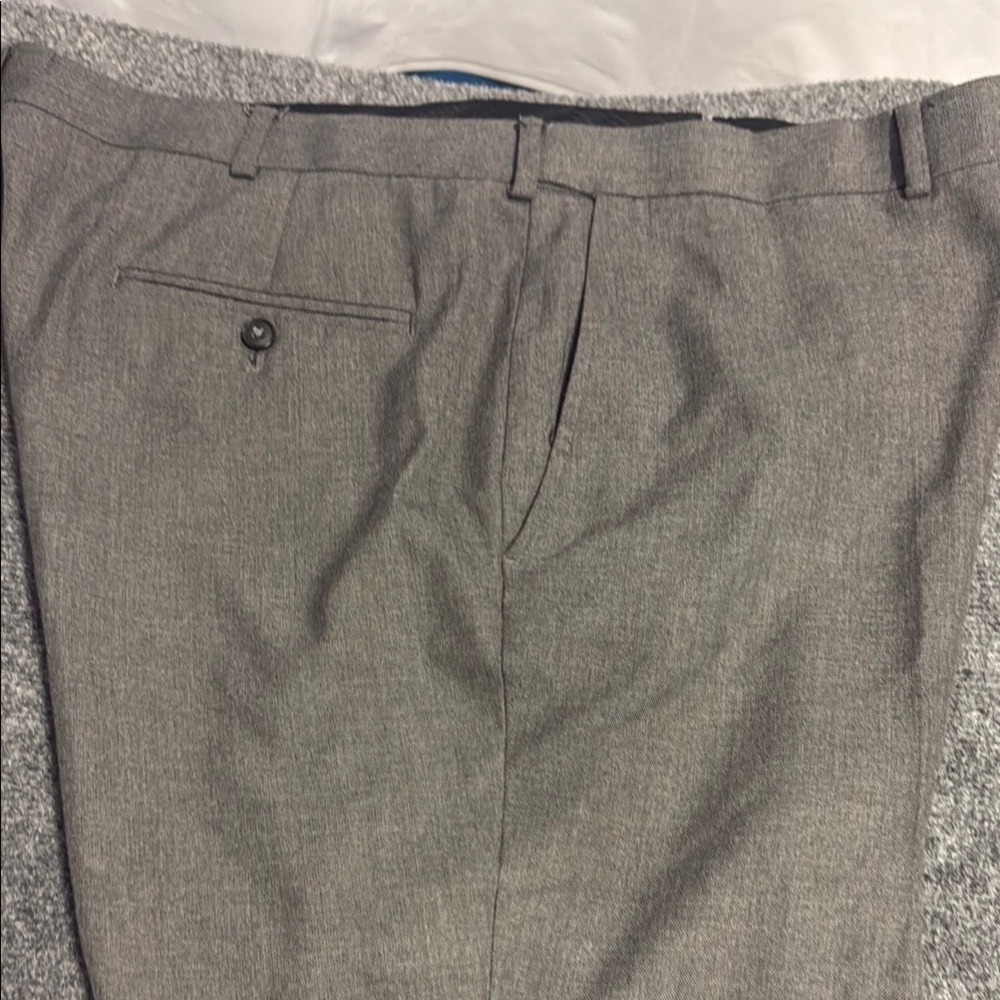 Saddlebred Gray Dress Pants EA092 - Picture 2 of 5
